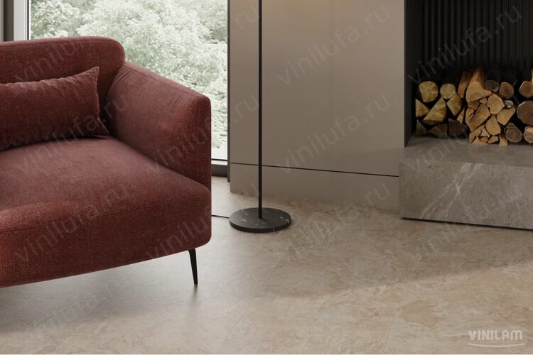 81222 Аравийский Камень Ceramo Vinilam Stone 2,5мм GLUE  LVT