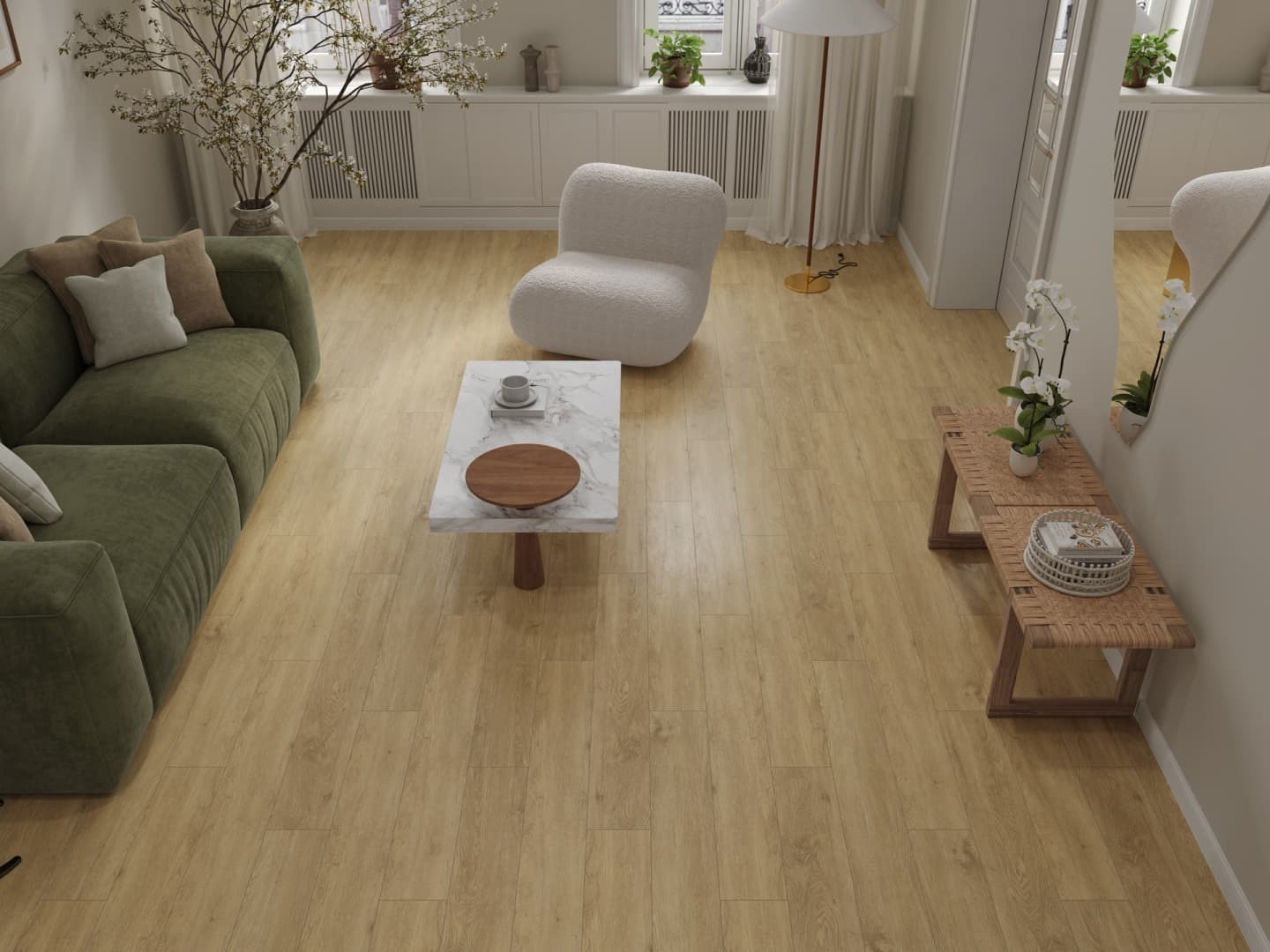 ECO 11-608 Гранд Секвойя Миндаль Alpine floor SPC 5мм