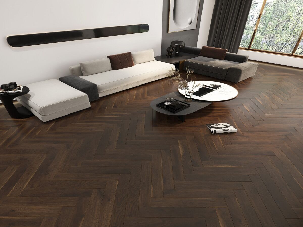 517 Дуб Винчестер Lamiwood Chester herringbone 12мм